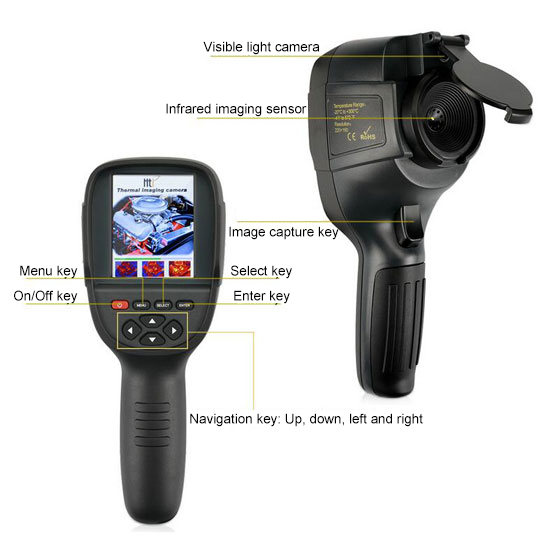 HT 18 thermal imaging camera infrared camera constitution