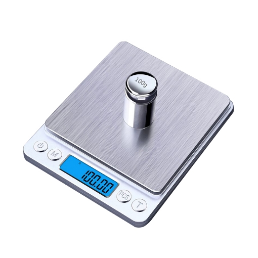 Portable Digital Kitchen Electronic Scale LCD Display Stainless Steel Coffee  Beans Scale Household Weight Balance Measuring Tool - AliExpress