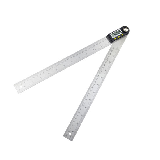 2 in 1 Digital Protractor, 300 mm | sisco.com