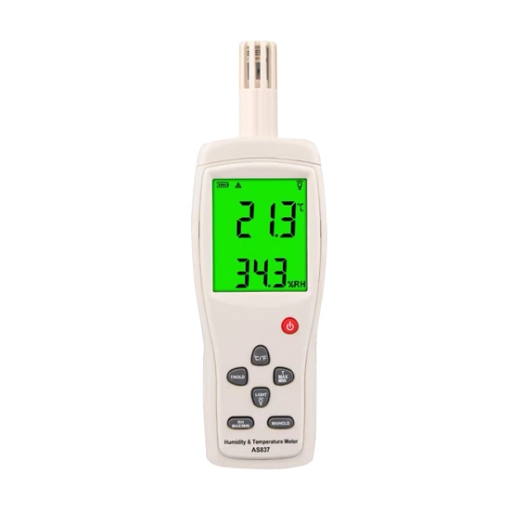 Portable Backlight Humidity Temperature Meter