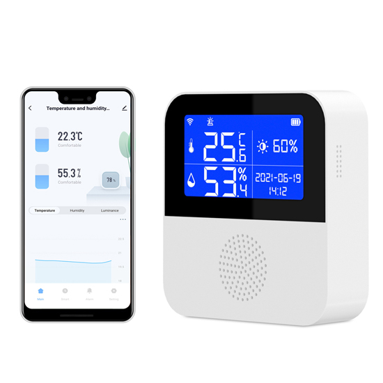 Digital Wifi Thermometer Hygrometer for Home | sisco.com