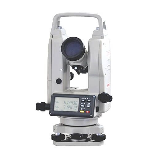 Digital Theodolite for Surveying, 2" Accuracy