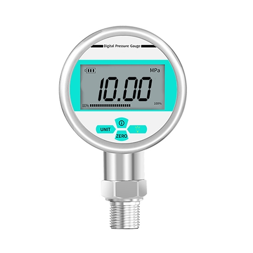 0 to 100 bar Digital High Pressure Gauge, 0-1450 psi