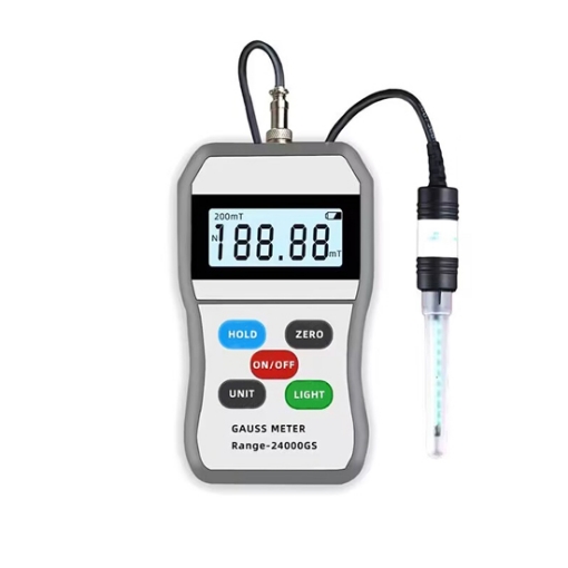 High Precision Digital Gauss Meter with Probe