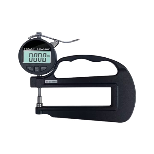 0-0.5 inch/0-12.7 mm, 0.001mm/0.00005'' Digital Thickness Gauge