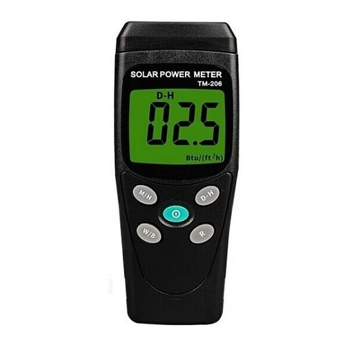 Digital Solar Power Analyzer Meter, 0~1999W/m²