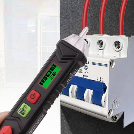 3 phase AC voltage tester detail