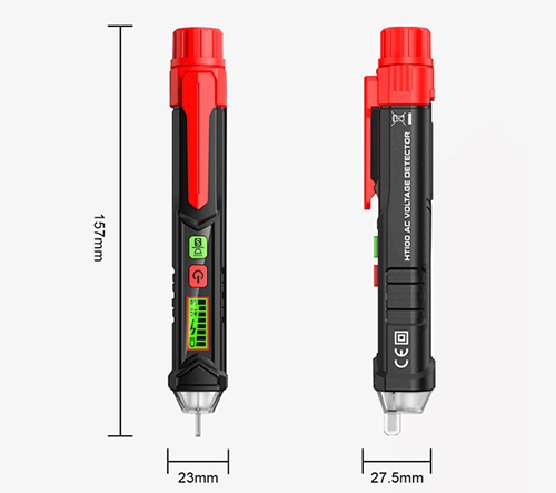 3 phase AC voltage tester size