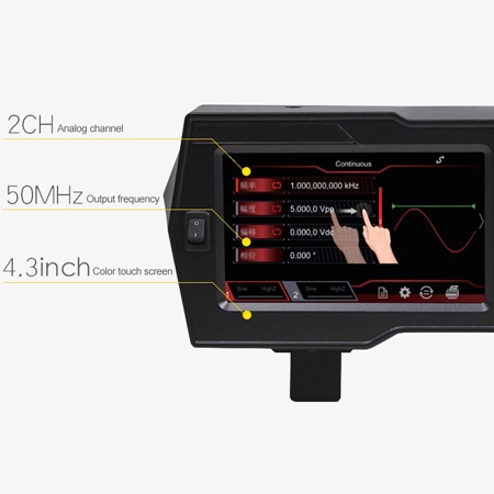 100 MHz arbitrary waveform generator detail