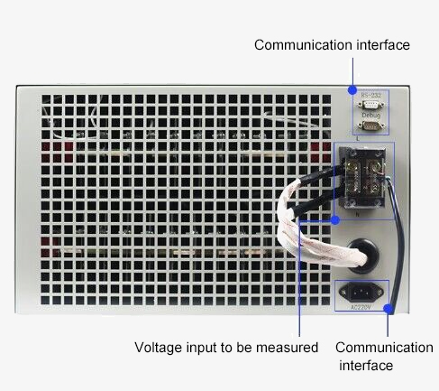 6000W AC electronic load back details