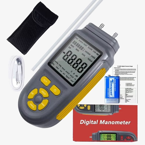 689 kpa digital manometer packing list