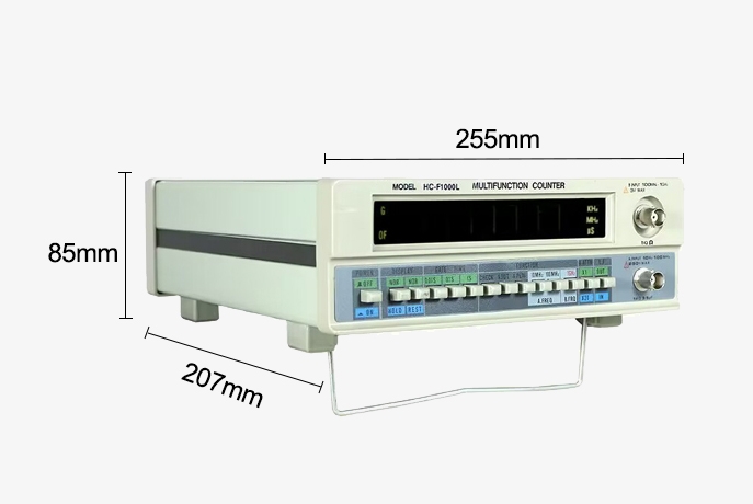 8 digit digital frequency counter dimension