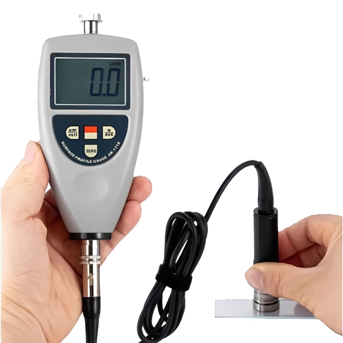 Using pocket surface roughness tester