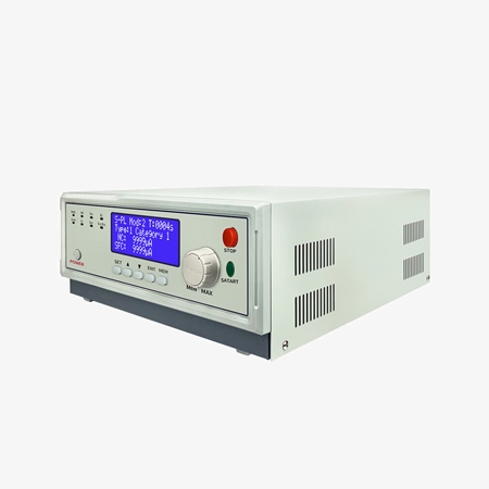 Ac dc leakage current tester