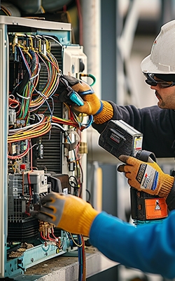 Analog multimeter for electrical maintenance