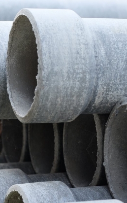 Applications cement pipe