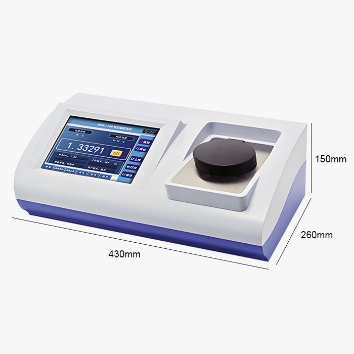 Auto refractometer size