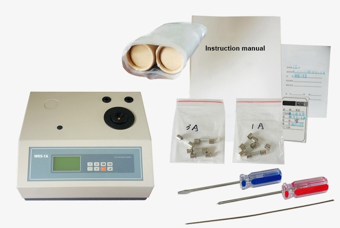 Automatic melting point instrument packing list