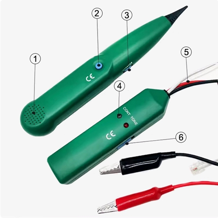 Breaker finding tool for network automotive structure