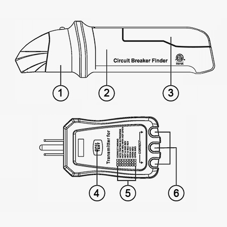 Commercial circuit breaker finder diagram