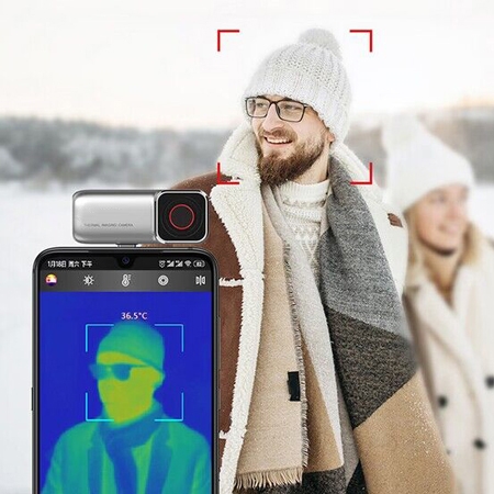 Compact smartphone thermal camera