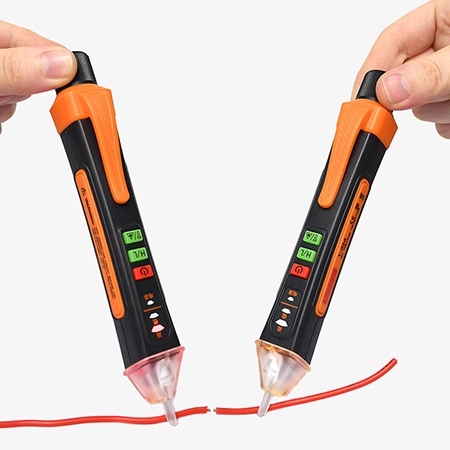 Contactless AC voltage detector detail