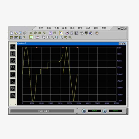 25 MHz arbitrary waveform generator detail