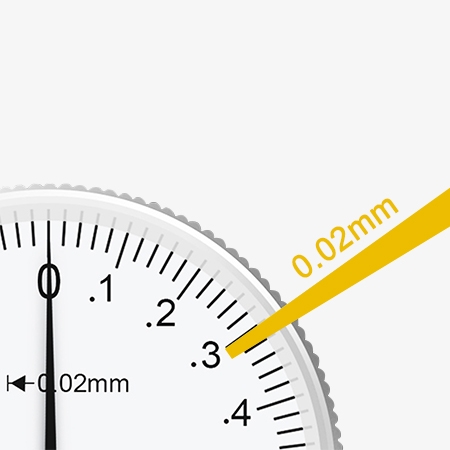 Dial vernier caliper dial