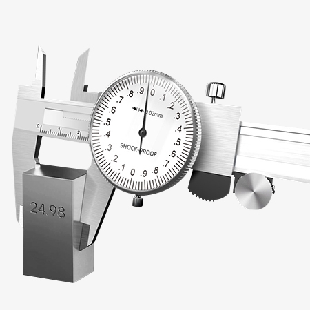 Dial vernier caliper using