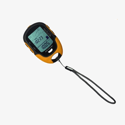 Digital altimeter barometer with gps appearance