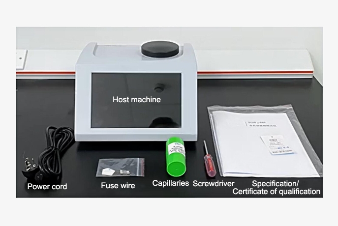 Digital automatic melting point apparatus packing list