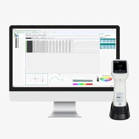 Digital colorimeter can be connected computer