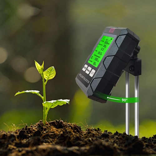 Digital handheld soil moisture meter details