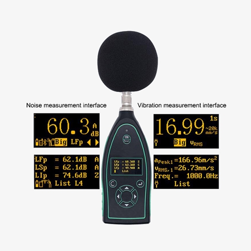 Digital handheld sound level meter