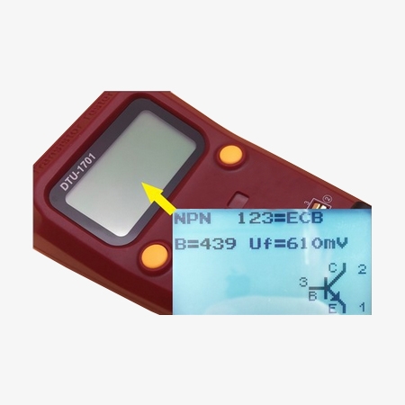 Digital mosfet transistor tester details