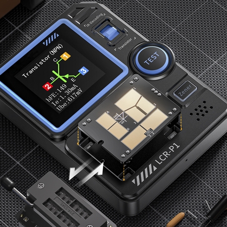 Digital mosfet transistor tester