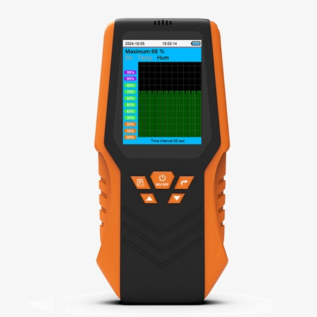 Digital radon detector