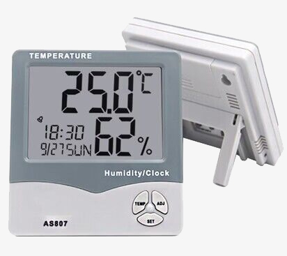 Digital thermometer hygrometer for indoor outdoor