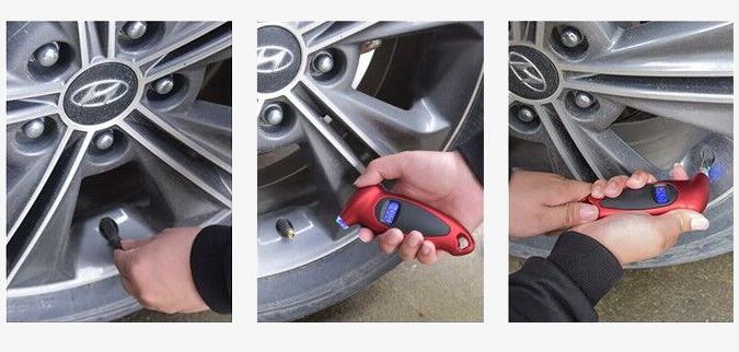 Digital tire pressure gauge instructions