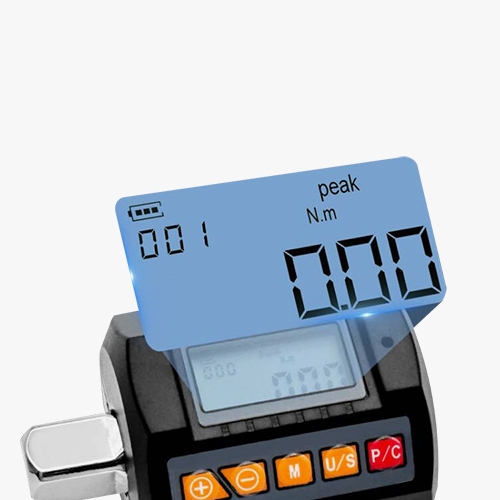 Digital torque meter display