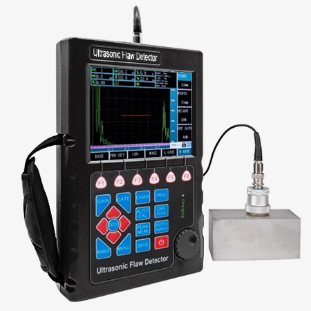 Digital ultrasonic flaw detector details 1