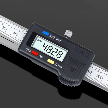 Digital wedge feeler gauge detail