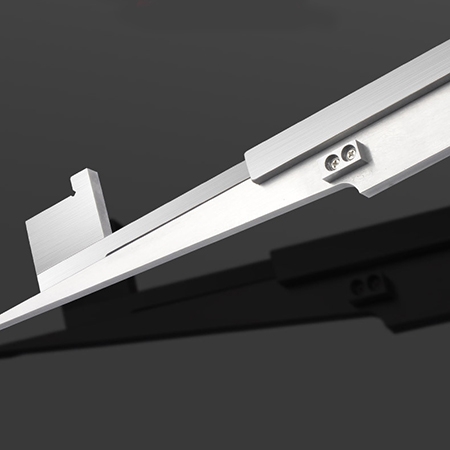 Digital wedge feeler gauge detail