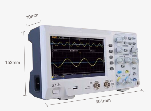 Laboratory Oscilloscope 20MHz Analog Dual Channel Oscillograph