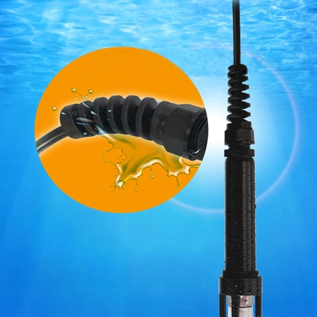 Dissolved oxygen meter for aquaculture detail