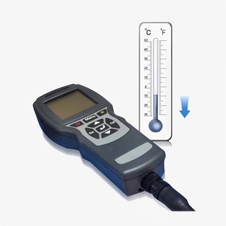 Dissolved oxygen meter for wastewater detail