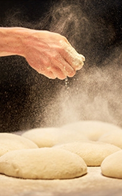Dough making industry