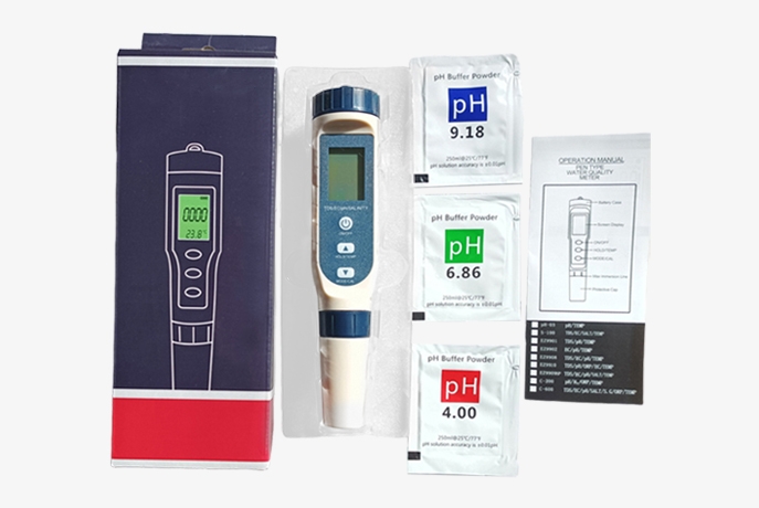 Electronic water quality tester packing list