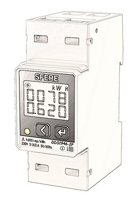 Energy meter line drawing