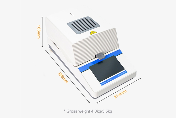 Halogen moisture meter dimension